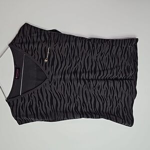 Champion black and gray size 10 sleeveless top